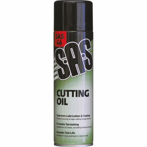 SAS46 Cutting Oil Fluid Lubricant Large Can 6 x 500ml - Free Postage