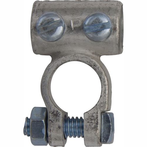 Battery Terminals Clamps 2 Pc 70mm² Cable 14mm Pos & Neg Standard H-Duty BT21+22