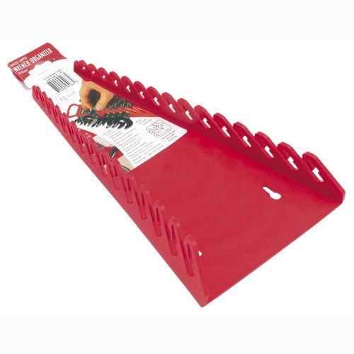 Spanner Organiser/Wrench Gripper Red Fits 12 Standard Spanners Ernst E5115
