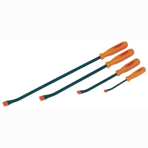 Pry Bar Set 4 Piece 8 12 18 24" Signet S46224 Hi Vis Orange - Free Postage