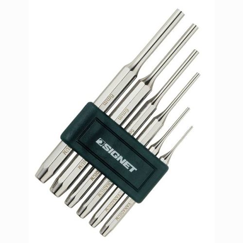 Pin Punch Set 6 Piece Signet S60501 2,3,4,5,6,8 mm