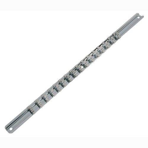 1/4 Drive Socket Rail & 16 Clips Trident T114000 - Free Postage