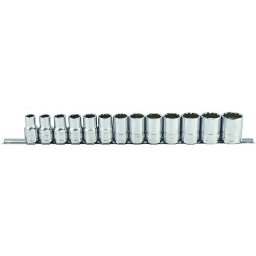 1/2" Drive Metric Socket Set 10 - 24MM 13Pc Standard Length Signet S13393