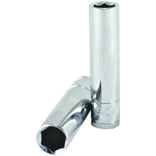 10mm 1/4" Drive Deep Metric 6 Point Socket Signet S11410 50mm Long
