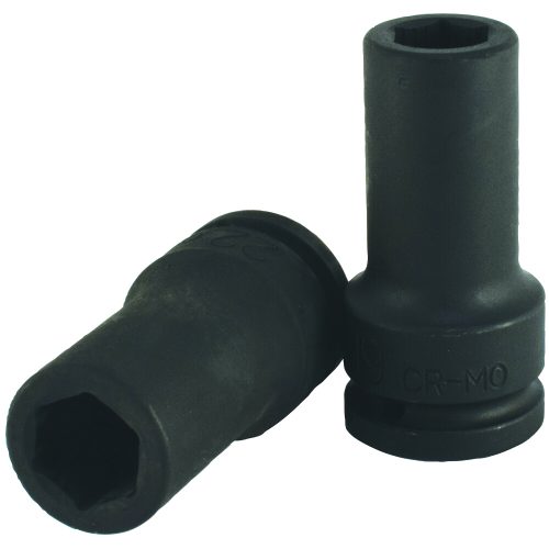 1/2" Drive 33mm Deep Impact Socket 6 Point 78mm Deep Trident T930133