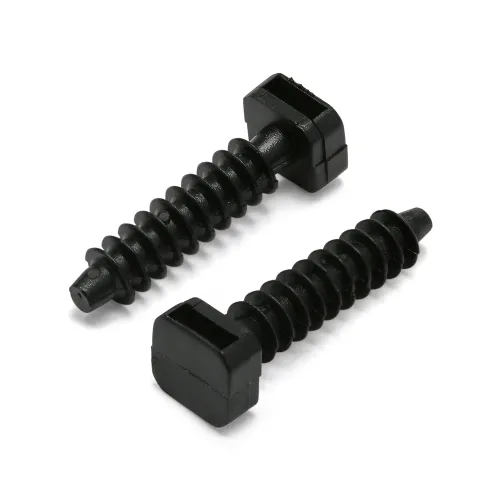 Cable Tie Masonry Mounts Secure Cables to Walls 8mm Drill Up To 9mm Wide Tie