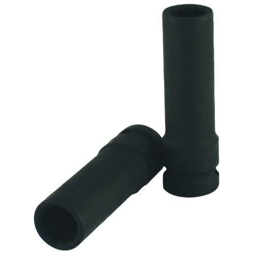1/2" Drive Deep 24mm Impact Socket 12Point Trident T933124-Other Sizes Available