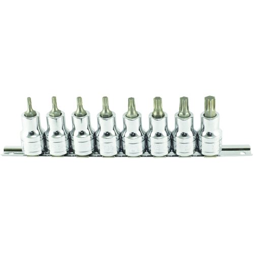 Torx Socket Set 1/2" Drive T20 - T55 8 Piece Signet S23874
