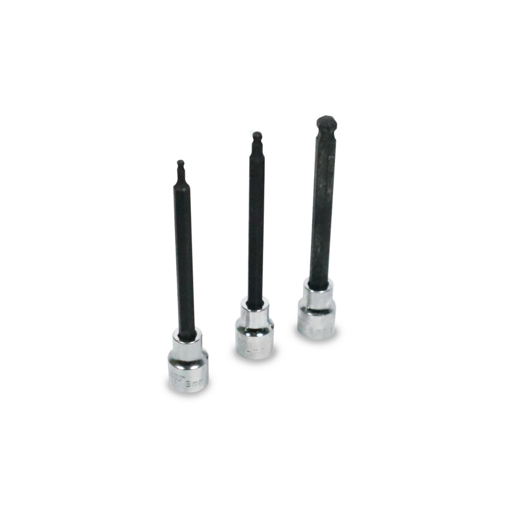 Long Ball End Hex Key Socket Set Metric 3/8" Drive 3-10mm Trident T121500EVA - Image 4