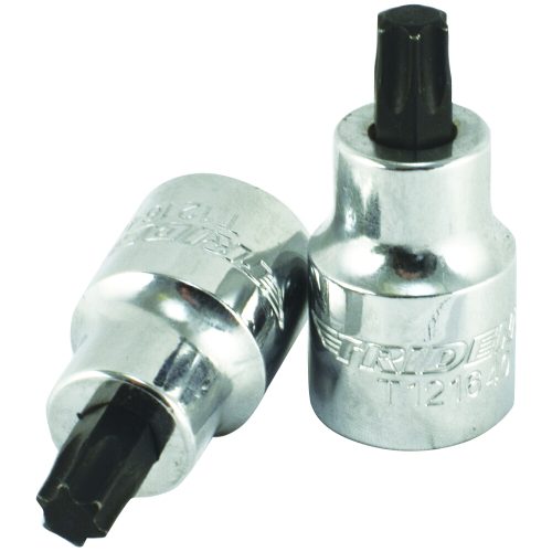 T10 Stubby Torx Bit Socket 3/8" Drive 36mm Long Trident T121610 - Free Postage