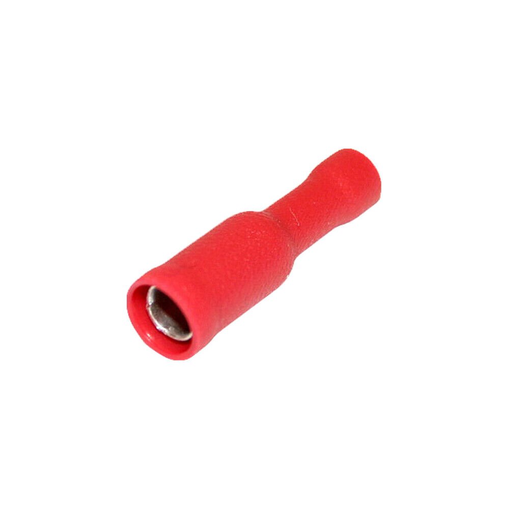 Female Bullet Connectors Insulated Electric Crimp Terminals Red-Blue-Yellow - Image 4