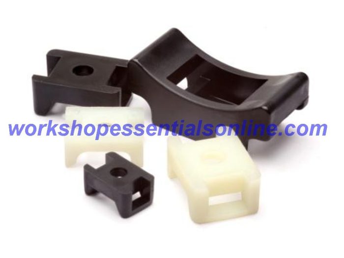 Cable Tie Saddles-Screw or Rivet to Secure Maximum 13mm Cable Tie