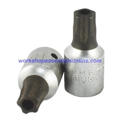 5 Point TS40 Tamperproof Security Torx Socket 1/4" Drive Trident T111607