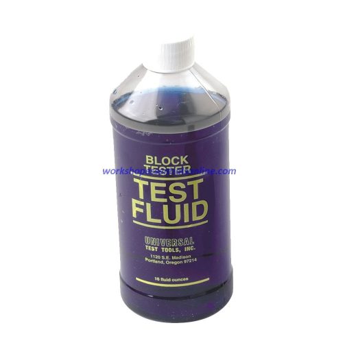 Block Test Fluid for Petrol Engines Head Gaskets & Cylinder Heads BT500