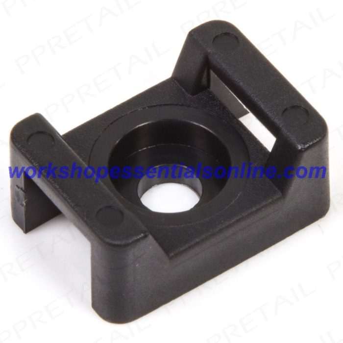 Cable Tie Saddles-Screw or Rivet to Secure Maximum 13mm Cable Tie - Image 2