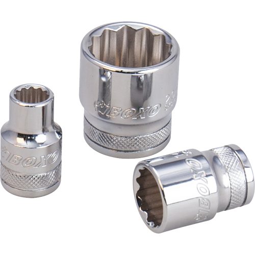1/4" Drive 12 Point Socket 13mm Boxo