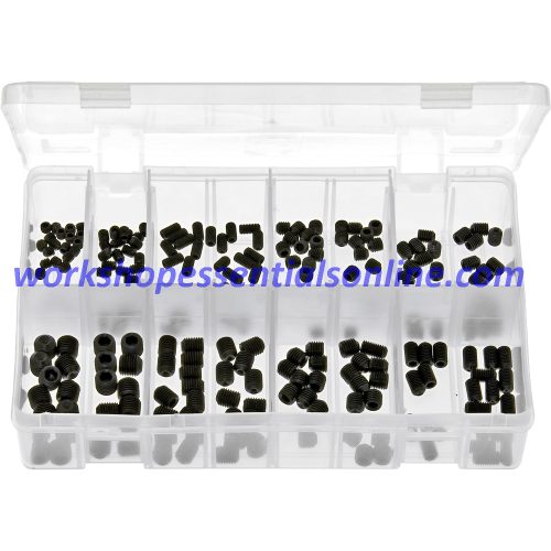 UNF Grub Screws. Black. 225 Pieces AB16