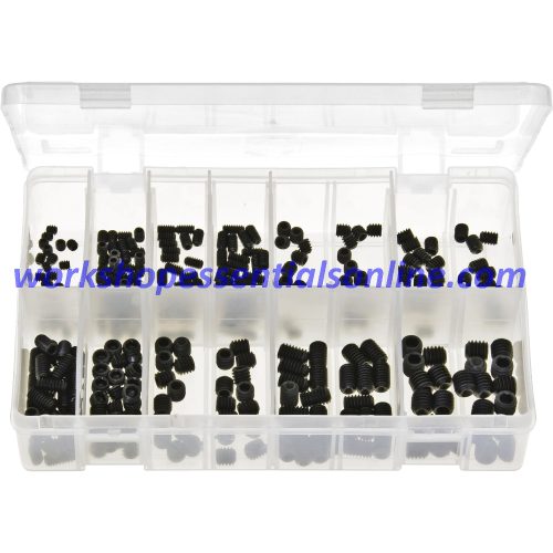 UNC/BSW Grub Screws. Black. 275 Pieces. AB18