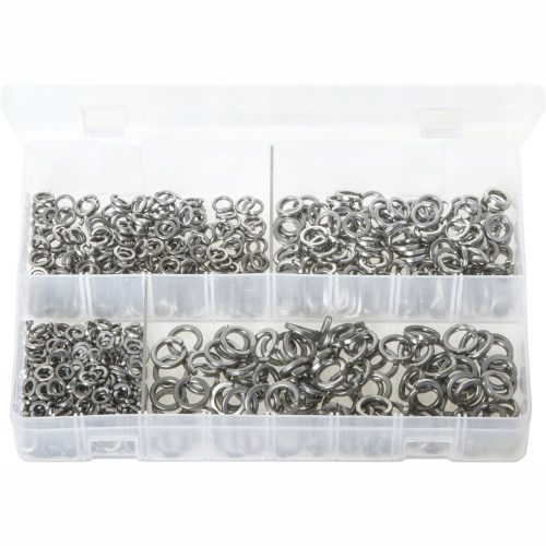Metric Stainless Steel Spring Washers. 650 Pieces. AB158.