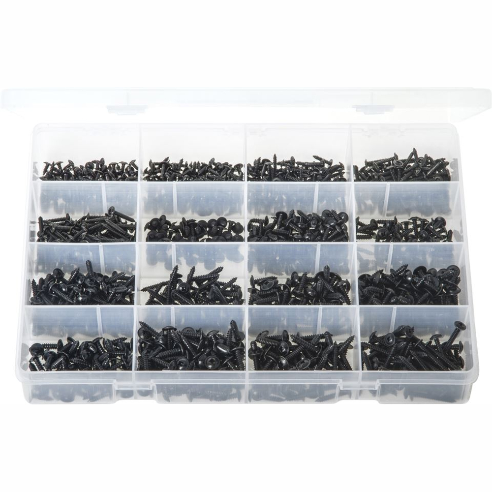 Self-Tapping Screws. Flanged Pan Head - Pozi. AB Type 1,250 Pieces. AB506 Max Box