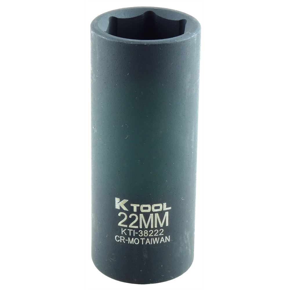 1/2" Drive Deep Impact Socket 22mm 6 Point