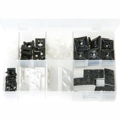 Cable Tie Bases & Cradle Mounts. 120 Pieces. AB178N