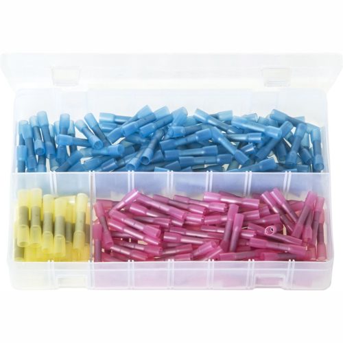 Heat Shrink Terminals. Adhesive Lined - Butt Connectors. 220 Pieces. AB190