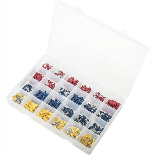 Terminals - Insulated - Red, Blue, Yellow. Max Box. 600 Pieces. AB509