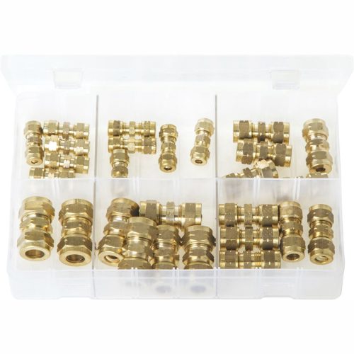 Brass Tube Couplings - Metric. Box of 27. AB95N