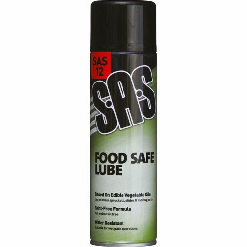 Food Safe Lube 500ml x 6 Food Industry Lubricant Nut & Nut Oil FREE Soya Based SAS12