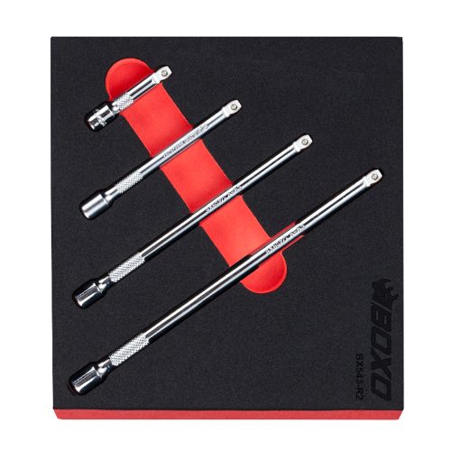 1/4" Drive Wobble Extension Set 4 Pcs. BX543-R2