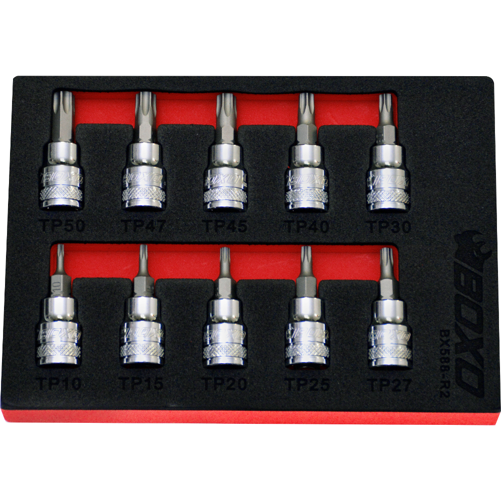 3/8" Drive Tamperproof Torx Bit Socket TP20 BOXO SB32-TP2048