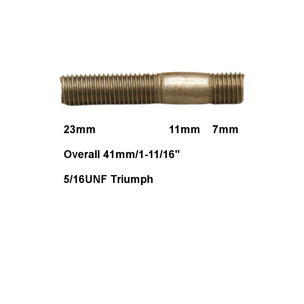 Exhaust Manifold Studs/Brass Nuts UNC/UNF 5/16" & 3/8" Stud Size - Image 3