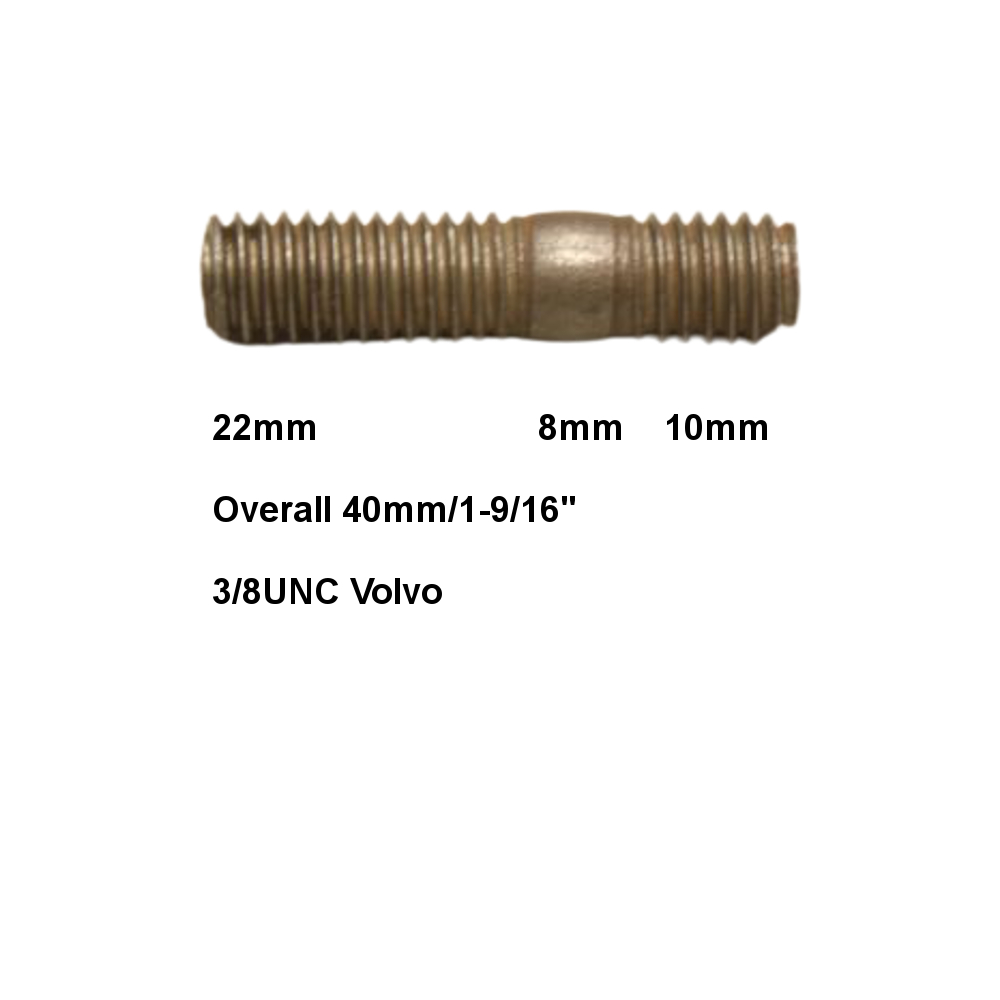 Exhaust Manifold Studs/Brass Nuts UNC/UNF 5/16" & 3/8" Stud Size - Image 7