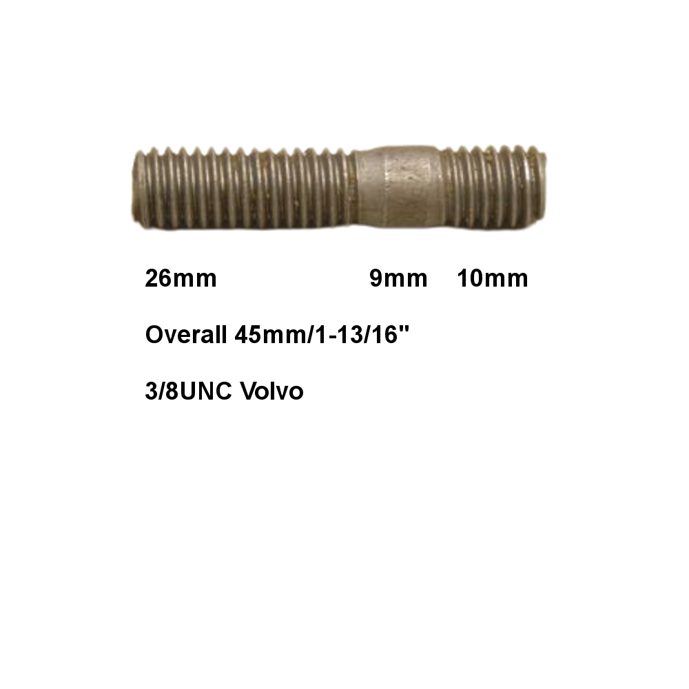 Exhaust Manifold Studs/Brass Nuts UNC/UNF 5/16" & 3/8" Stud Size - Image 8