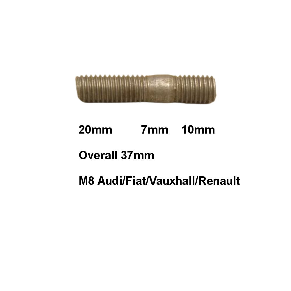 Exhaust Manifold Studs Metric M8 & M10 Brass/Copper Flashed/BZP Steel Nuts - Image 4