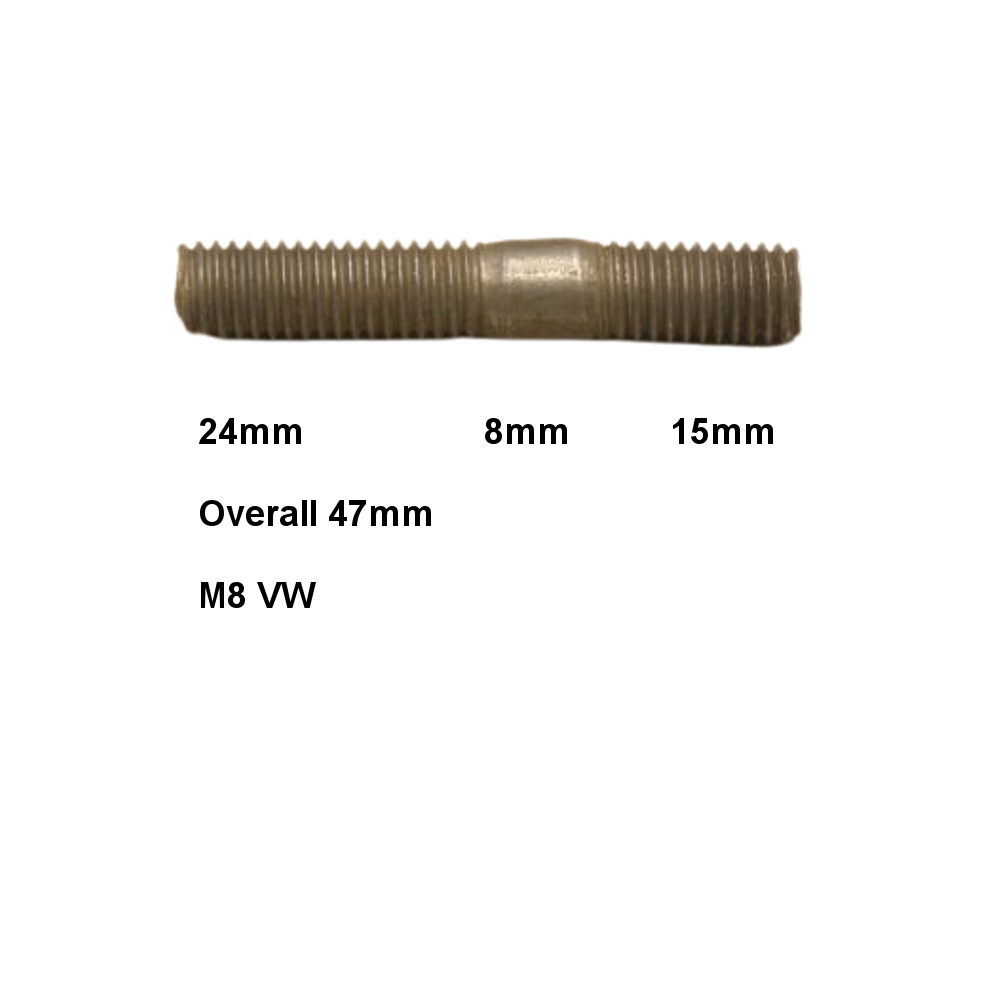 Exhaust Manifold Studs Metric M8 & M10 Brass/Copper Flashed/BZP Steel Nuts - Image 9