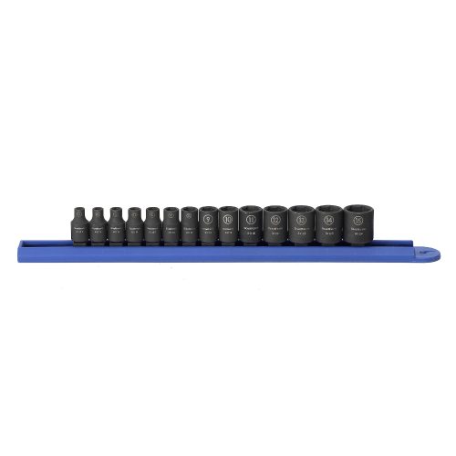 1/4" Drive Impact Socket Set Metric GearWrench 14 Pcs. GW84907