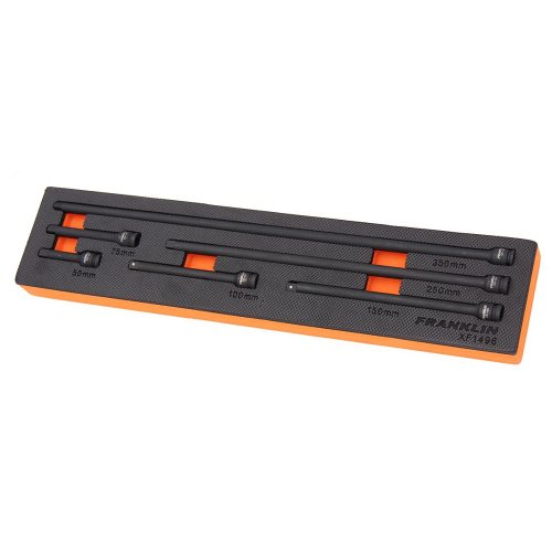 1/4" Drive Impact Extension Bar Set 6 Pcs Franklin XF1496