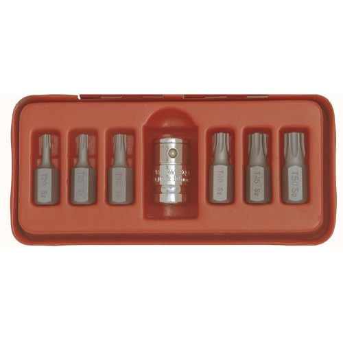 3/8" Drive Tamperproof Torx Bit Set 7 Pce Franklin Tools TP100