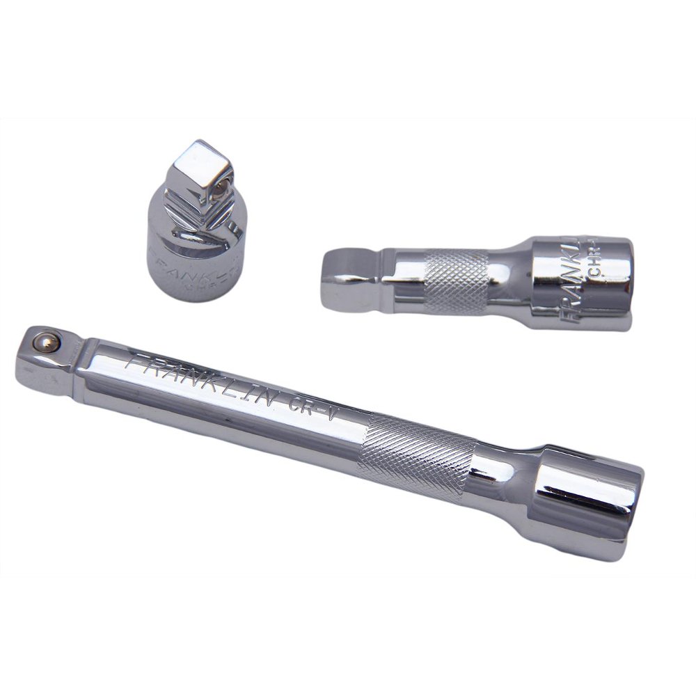 1/4" Drive Two Stage Wobble & Fixed Extension Bar Set Franklin Tools XF1476