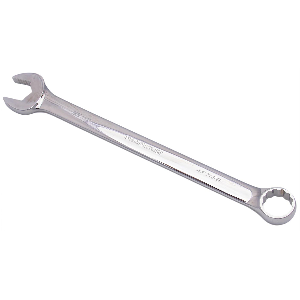 Combination Spanner Set XL 12 Pt 7 Pce Grip 4+ Franklin Tools 20-32mm AF7101