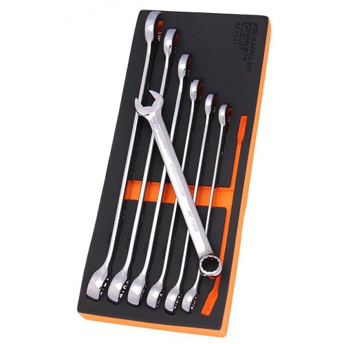 Combination Spanner Set XL 12 Pt 7 Pce Grip 4+ Franklin Tools 20-32mm AF7101