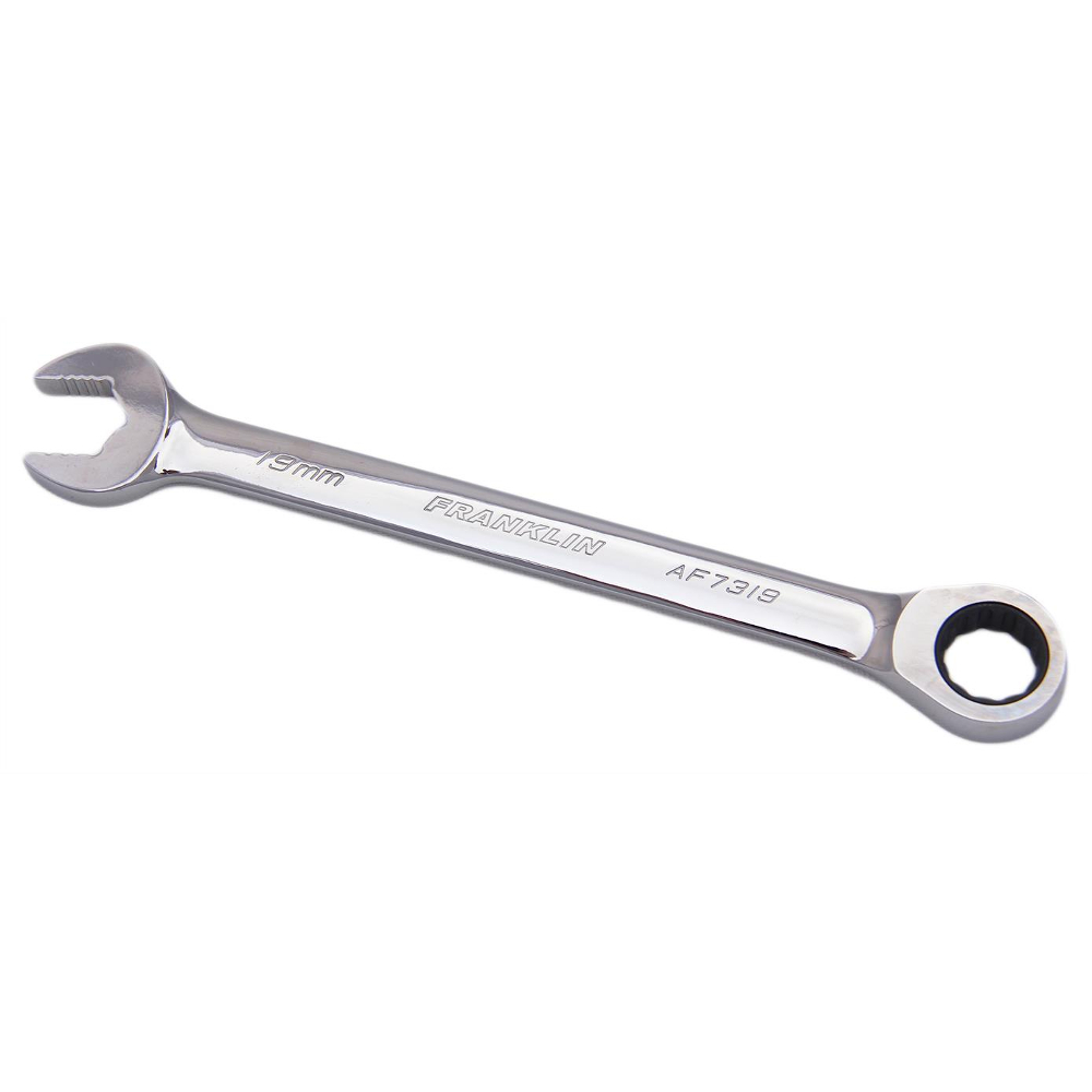 Combination Ratchet Spanner Set 5 Pc 12 Pt 6-10mm Grip4+ Franklin Tools AF7305
