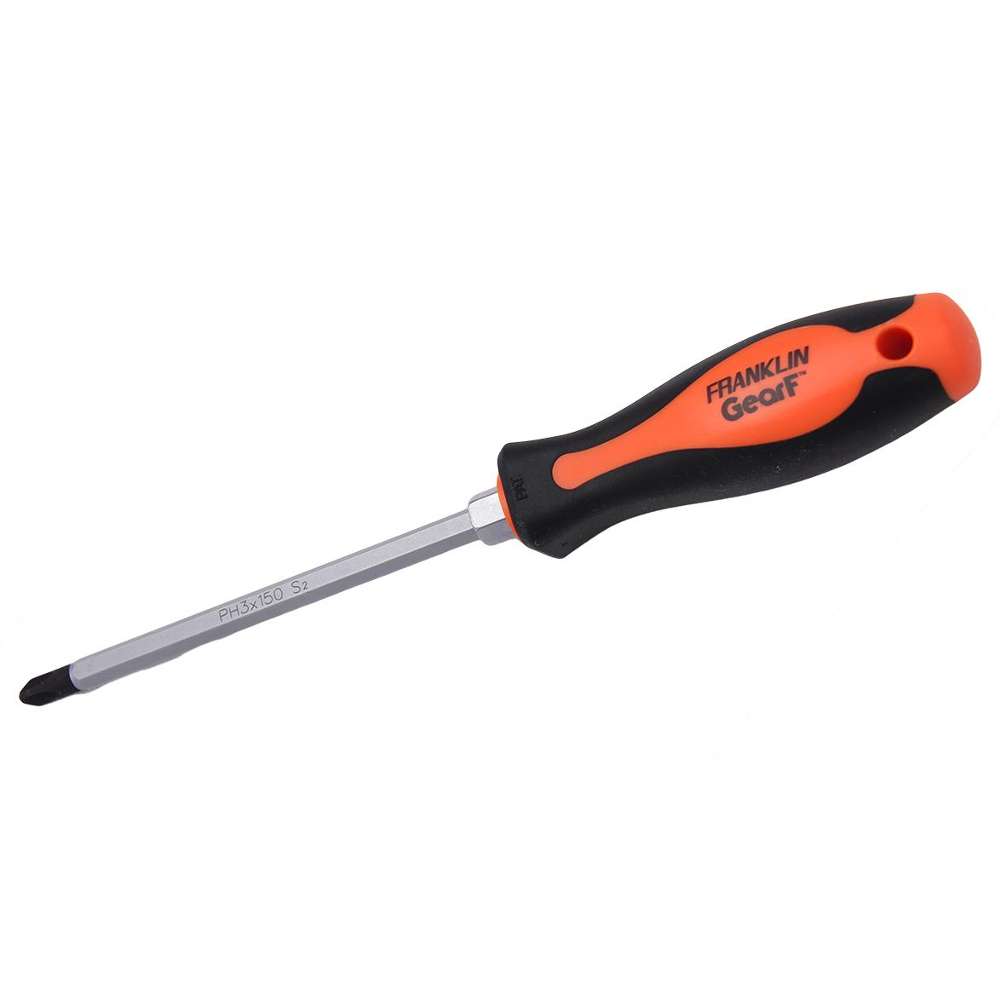 Phillips & Pozi Screwdriver Set S2 PRO 6 Pce Franklin Tools GFS2P