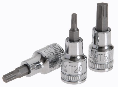 1/4" Drive T30 Torx Bit Socket 37mm Long Franklin Tools TS130