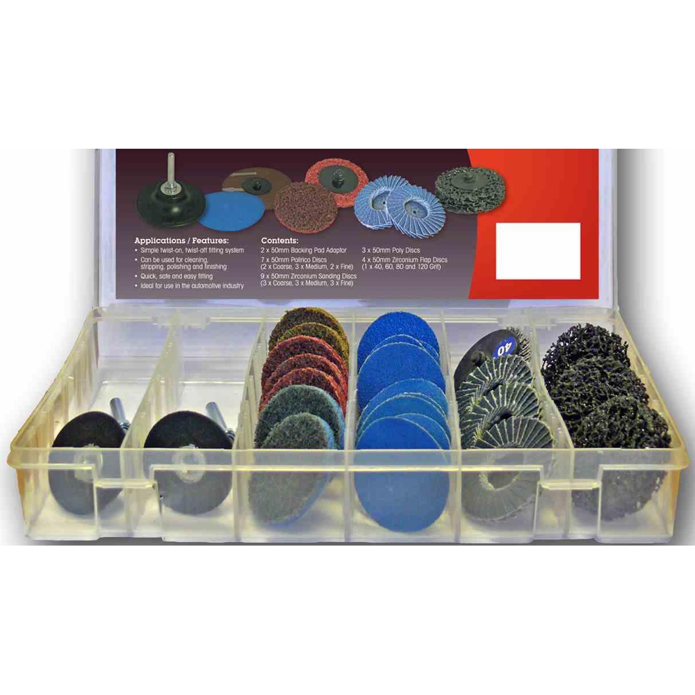 Abracs Quick-Lock Pack 25 Piece 50mm Products ABP25