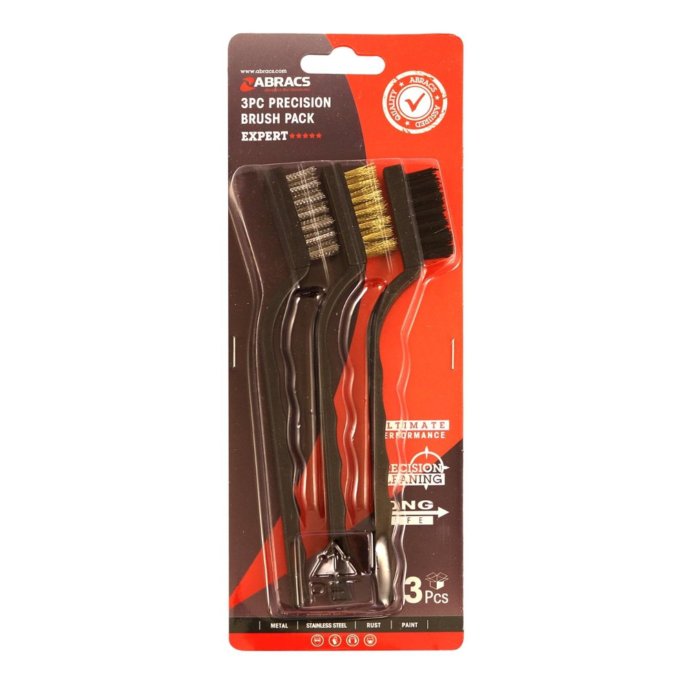 Abracs Precision Brush Set 3 Piece Franklin Tools ABSM7