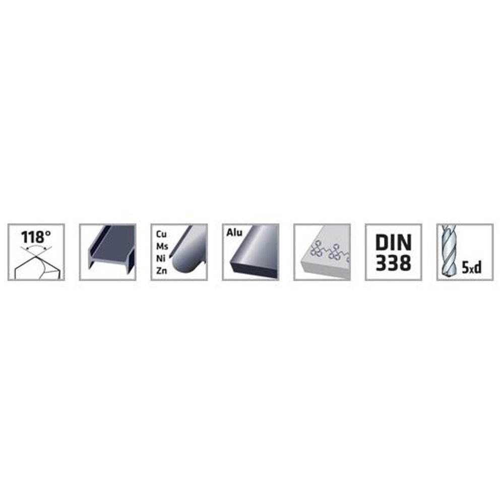 HSS Drill Set Alpen Sprint Master 19 Piece AKM19