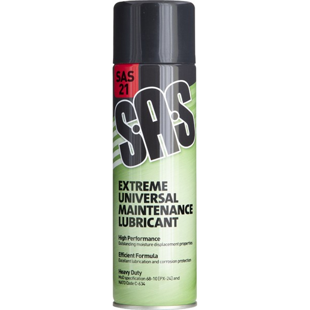 Extreme Universal Maintenance Lubricant SAS 6 x 500ml Aerosols SAS21-6